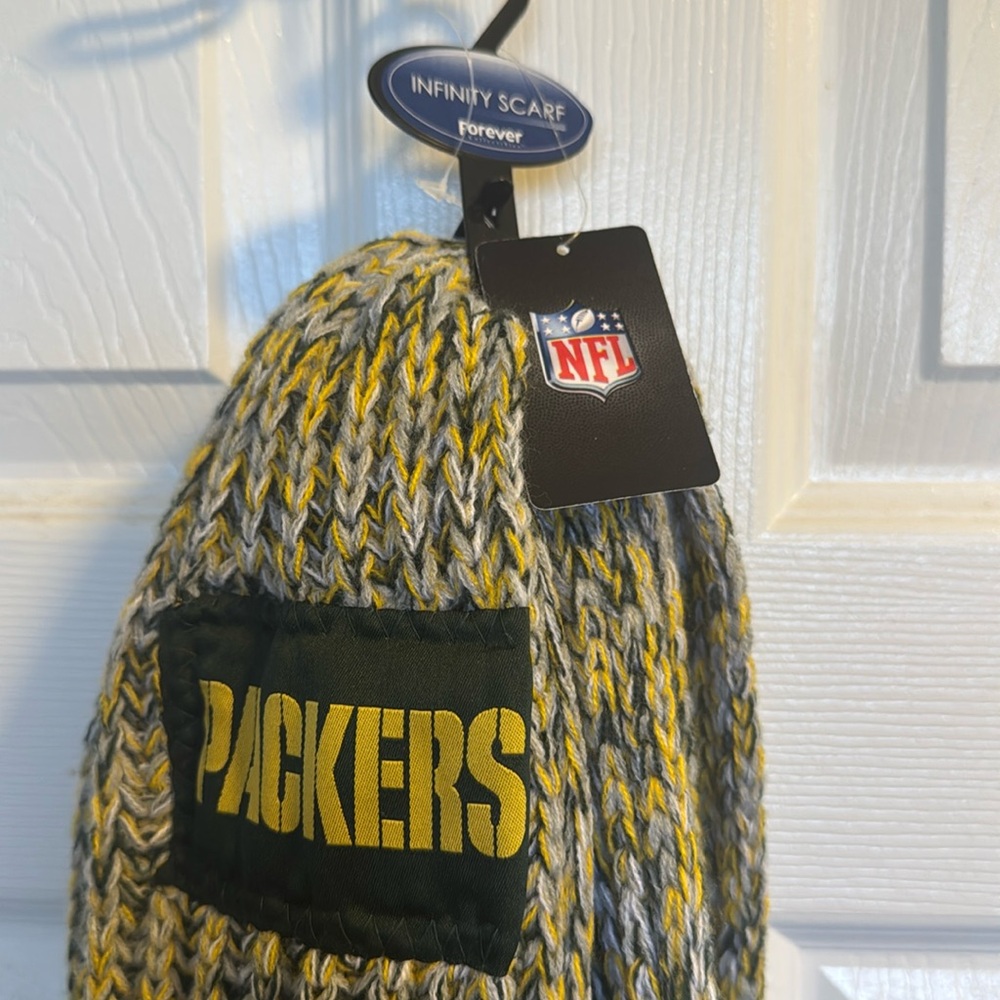 Green Bay Packers Chunky Infinity Scarf NWT